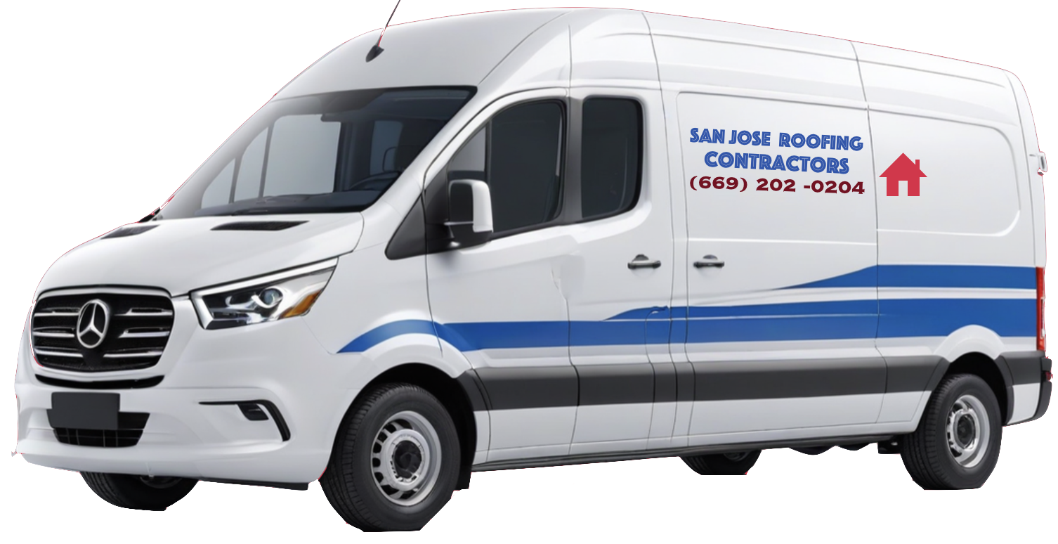 San Jose Roofing Van